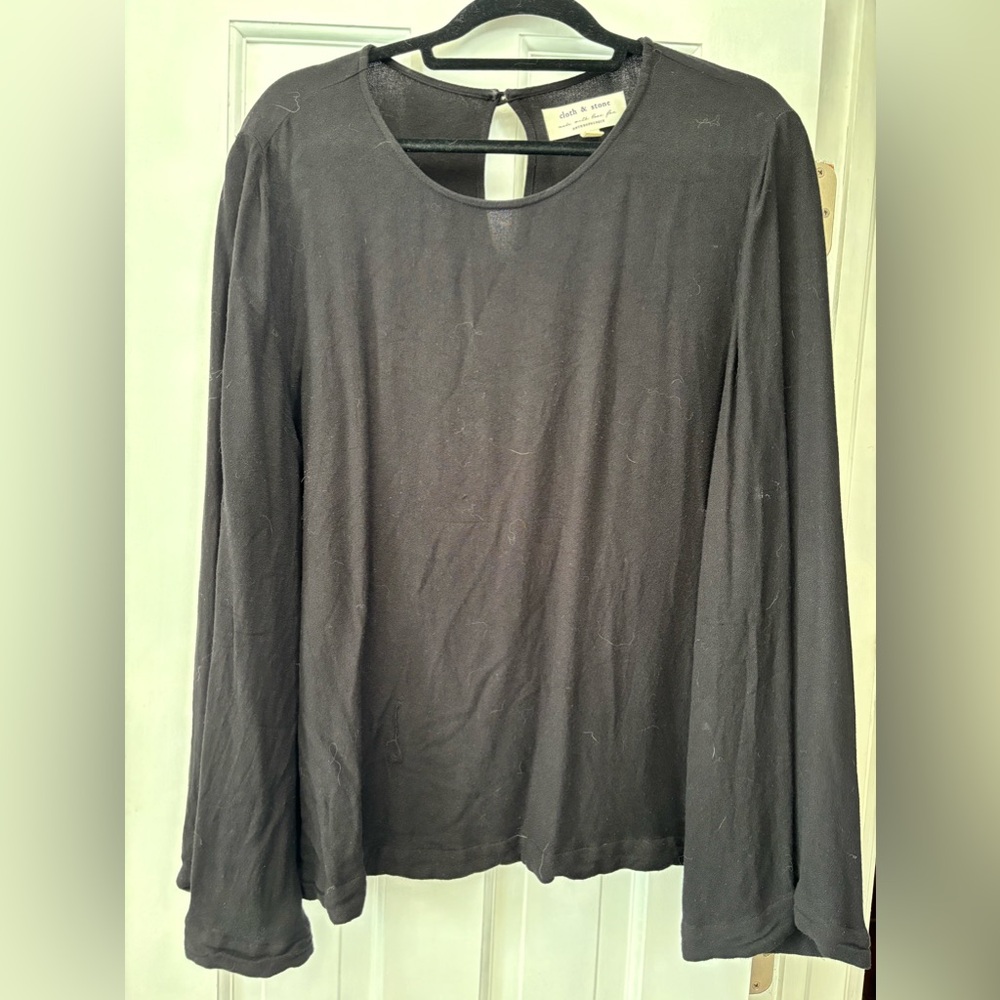 cloth & stone Black Women's Top - Picture 3 of 3